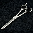 thumbnail image 2 of 6.5 inch Barber Thinning Shears Premium German Made Metal With Leather Pouch By XPERSIS Professional, 2 of 3