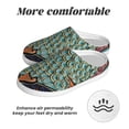 thumbnail image 6 of Yiaed Rich Fish Print Slippers Fuzzy Warm Cozy Slippers Non Slip House Slippers For Indoor Outdoor Slippers House Slippers-13, 6 of 7