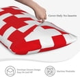 thumbnail image 3 of Kdxio Red Cross 1 Pattern Pillowcase with Envelope Closure,20" x 36" Pillow Cases,Gifts for Men or Women-No pillow, 3 of 5