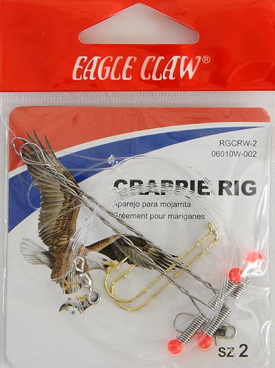 Eagle Claw 254SSA-8/0 Oshaughnessy Hooks Stainless Steel Size 8/0 5CT 