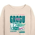 thumbnail image 3 of Star Wars - The Mandalorian Grogu Manga  - Wo Men's French Terry Long Sleeve Pullover, 3 of 5