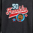 thumbnail image 3 of Peanuts - Franklin Athletic 50 - Women's Lightweight French Terry Long Sleeve Shirt, 3 of 6