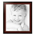 thumbnail image 2 of ArtToFrames 16" x 18" Matte mahogany Diploma Picture Frame, 16x18 inch Brown Wood Poster Frame (WOM-5108), 5 Pack, 2 of 6