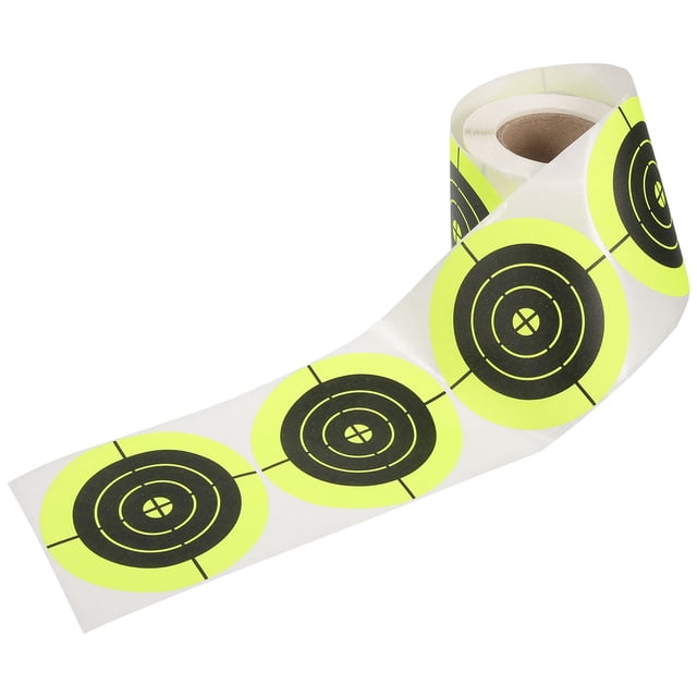 OULII Sports Splatter Targets Self Adhesive Fluorescent Paper Stickers for Practice and Hunting Accessories