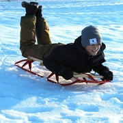 Flexible Flyer 1048 Metal Runner Steel & Wood Snow Slider Sled, 48 inch