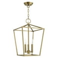thumbnail image 3 of Livex Lighting - Devonshire - 3 Light Convertible Semi-Flush Mount in Coastal, 3 of 4