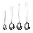 thumbnail image 5 of Vruelia 4-Piece Premium Soup Spoons Stainless Steel Round Spoons, Heavy-Weight Round Deep Bowl Spoons Set Flatware Set, 5 of 5