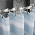 thumbnail image 4 of Ganchos para cortina de ducha, ganchos de ducha de doble deslizamiento de metal resistente al óxido para cortinas de barras de ducha de baño, juego de 12 ganchos - níquel mate, 4 of 5