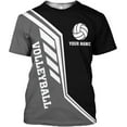 thumbnail image 4 of Personalzied Volleyball 3D Shirt, Volleyball Shirts for Women, Volleyball Men Shirts, Custom Volleyball Tshirts (Purple, S), 4 of 10