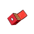 thumbnail image 3 of ziyahi Christmas Tree Ball Container Bin Two Storage Ornament Box Zipper Christmas red 33x33x34cm, 3 of 6