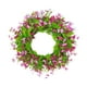thumbnail image 2 of Corona de flores artificiales, corona de primavera, decorativa, guirnalda Floral, adorno colgante para ventana, puerta delantera, vacaciones, fiesta, 2 of 8