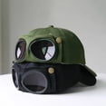thumbnail image 4 of Doitbest-Gorra de béisbol para hombre y mujer, gorro deportivo con estampado de piloto para padres e hijos, ideal para Otoño y exteriores, 4 of 4
