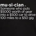 thumbnail image 3 of CafePress - Musician T Shirt - Men's Classic Graphic Cotton T-Shirt, 3 of 4