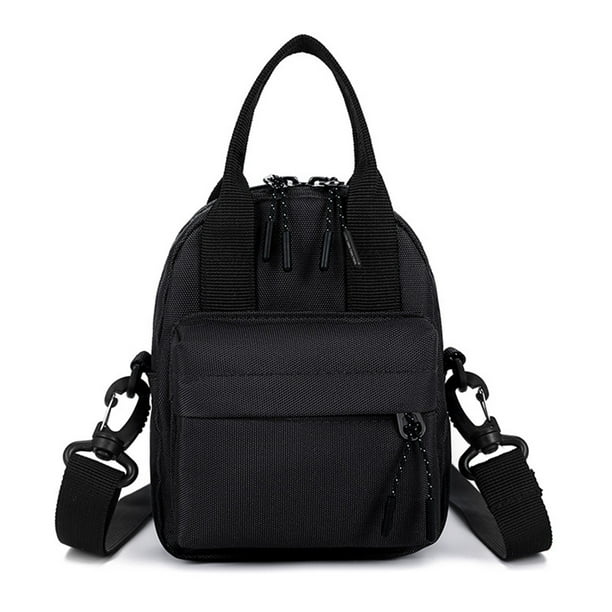 Mochila pequeña portátil de un solo hombro para hombre | Bolso bandolera deportivo resistente a salpicaduras | Bolso bandolera multifuncional para ciclismo, correr, senderismo, viajes y escuela