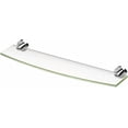 thumbnail image 2 of Glam Glass Shelf  Inch  Matte /Wall Mounted X Tempered Curved Glass Shelf, 2 of 2