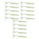 thumbnail image 2 of Toilet Brush Set 15Pcs Ideal For Hotel Cleaning Supplies Curved Design Green Scratch-Free Functionality, 2 of 4