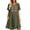 B Green, variant on Lenago Plus Size Summer Dresses for Women 2025 Maxi Dress V-Neck Short Sleeve Dresses for Party Casual Summer Maxi Dresses for Women with Pockets