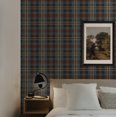 thumbnail image 2 of Harry & Grace Americana Thornbury Tailored Plaid Peel and Stick Wallpaper - 20.5 in. W x 18 ft. L Roll, 2 of 7