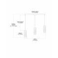 thumbnail image 2 of Elk Home - Chromia - 3 Light Linear Pendant in Modern/Contemporary Style with, 2 of 2