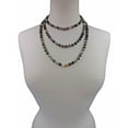 thumbnail image 2 of 60 Inch 8MM Polished Genuine Fancy Jasper Multi-Layer Long Endless Infinity Beaded Necklace., 2 of 4
