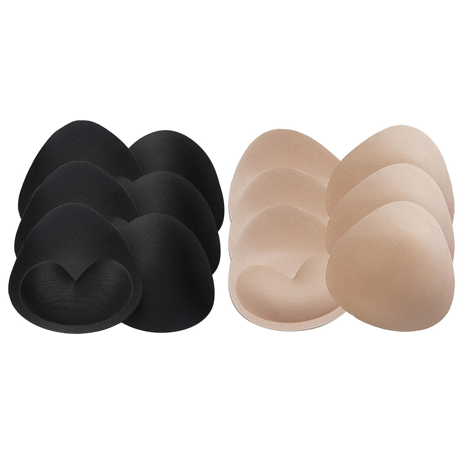 JDEFEG Bra for Low Cut Dress Pads Bra Bikini Insert Underwear Pads