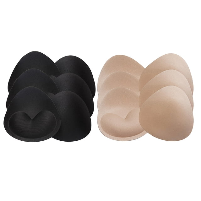 Clearance Sale 2025 Intimates Accessory Pads Bra Bikini Insert Underwear Removable Pads Clearance Of 6 Pairs Heart Bra Accessory