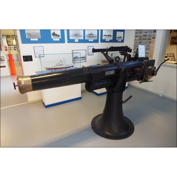 24"x36" Gallery Poster, Haerens Tojhusvaerksteder Army ordnance workshops 75mm Cartridge gun pic2