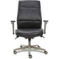 thumbnail image 3 of Scranton & Co 44.5" Modern Faux Leather & Metal Executive Office Chair in Black, 3 of 13