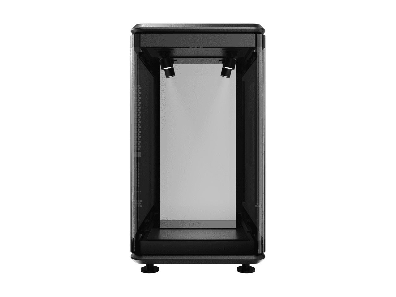 Cooler Master MasterFrame 360 Panorama Open-Frame ATX PC Case, 3-Side Panoramic Tempered Glass, 430mm GPU Max, 360mm Radiator Support, PCIe 5.0, Supports Up to 12 x 120mm Fans, USB4 Type-C