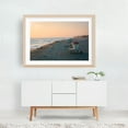 thumbnail image 6 of From the Pier, Huntington Beach 01 - Huntington Beach California Photography Beach Sunset Coast Ocean Seascape Palm Tree Landscape Unframed Wall Art Print 40 x 60 inches, 6 of 7