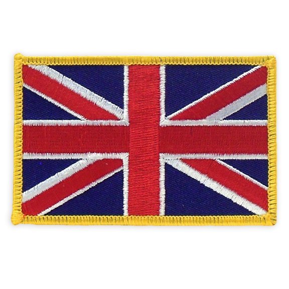 PinMart's Embroidered Country Flag Patch- UK Flag