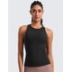 thumbnail image 2 of Top CRZ YOGA Butterluxe con espalda racer y sujetador acolchado Negro L, 2 of 7