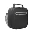 thumbnail image 2 of Bolso de mano con aislamiento térmico, bolsa de tela Oxford portátil para Picnic, bolsas para el almuerzo para playa, exteriores, mochilero, oficina, negro, 2 of 9