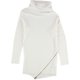 thumbnail image 1 of Suéter tipo túnica con cremallera Bar III para mujer blanco XX-Small, 1 of 2