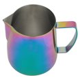 thumbnail image 2 of M Buder Taza de Espuma de Leche de Acero Inoxidable Colorido 600ml / 20.3 oz, 2 of 9