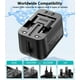 thumbnail image 3 of Adaptador de viaje AKWOR Worldwide con 2 USB C 2 USB A Más de 200 países, 3 of 8