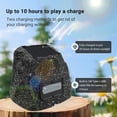 thumbnail image 4 of Altavoz Rock Herdio 8 Outdoor Bluetooth Solar 120W IPX7 Gris, 4 of 7