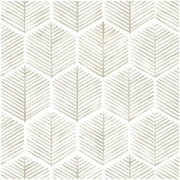 Peel and Stick Self Adhesive Boho Contact Paper Beige and White Geometric Removable Wallpaper 17.3''×78.8'' Vinyl for Bedroom Bathroom Cabinets