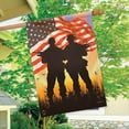 thumbnail image 4 of Briarwood Lane American Heroes Patriotic House Flag, 4 of 4