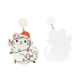 thumbnail image 1 of Pendientes de gato navideños colgantes de acrílico Salvador 4,2 cm x 3,5 cm, 1 of 9