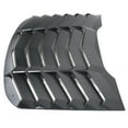thumbnail image 4 of Ikon Motorsports Compatible with 15-24 Ford Mustang IKON Rear Window Louver Sun Shade Cover Windshield Vent - ABS 2015 2016 2017 2018 2019 2020, 4 of 7