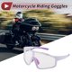 thumbnail image 2 of 1 juego de gafas de motocicleta triacetato de celulosa PC UV400 gafas de sol para deportes al aire libre motocross bicicleta de tierra lente púrpura claro marco blanco púrpura, 2 of 6