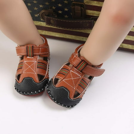 

Leutsin Toddler Baby Girls Boys Cute Sandals Exercise Style Toddler Shoes