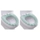thumbnail image 2 of Bewildely 1 unidad de calentador y grueso para baño, cubierta de asiento de inodoro de tela lavable y estirable, almohadillas para Closestool, Type3 NO3 Bewildely CBP054625, 2 of 6