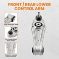 thumbnail image 2 of Maxpeedingrods Rear Lower LH or RH Control Arm w/ Ball Joint for Porsche Boxster 911 Cayman Fits select: 1999 PORSCHE 911 CARRERA/CARRERA 4, 2006 PORSCHE 911 CARRERA S CABRIOLET, 2 of 8