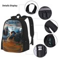 thumbnail image 3 of Fotbe Realistic Cute Sea Turtle Set Escolar 3 en 1 para Niños - Mochila Duradera con Lonchera Aislante y Estuche para Lápices - Mochila Escolar para Niños y Niñas, 3 of 7