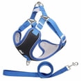 thumbnail image 1 of Pet Reflective Dog Harness No Pull Adjustable Medium Large Naughty Dog Vest Safety Vehicular Lead Walking Running, 1 of 5
