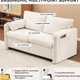 thumbnail image 6 of Soft Chenille Upholstered 2-Seat Sofa - Fits Well in Apartments, Easy to Install and Move, 6 of 6