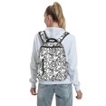 thumbnail image 5 of Yiaed Hand Drawn Snake Print Lightweight Backpack Travel Backpacks Hiking Daypack for Women Men, 5 of 5