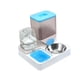 thumbnail image 5 of Dispensador automático de comida y agua para gatos Almacenamiento de comida para mascotas Dispensador de agua para mascotas Azul Con Cuenco, 5 of 9